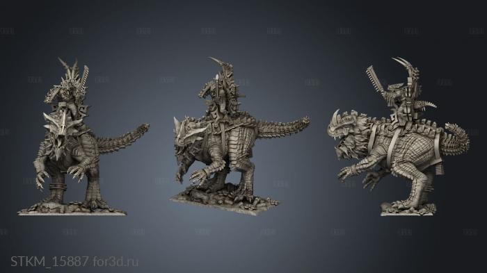 SECOND CARNOSAUR stl model for CNC