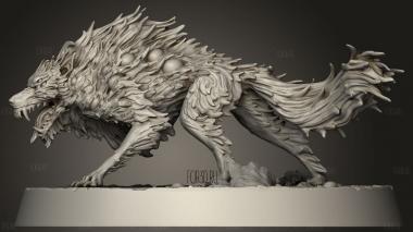 Установите Видящий Canid 3d stl модель для ЧПУ