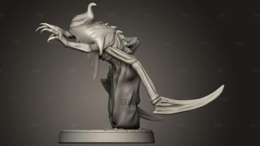 Дремлющий Бог,Демон Страха 3d stl модель для ЧПУ