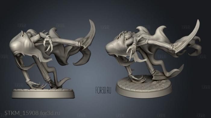 The Dormant God Fear Fiend stl model for CNC