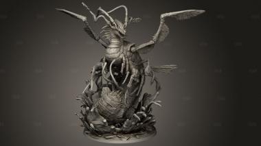 Креветочный Дракон 3d stl модель для ЧПУ