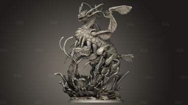 Креветочный Дракон 3d stl модель для ЧПУ