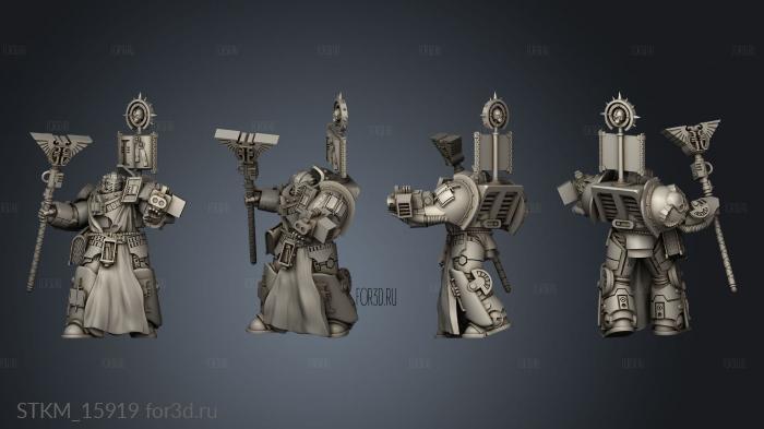 Grey Knights Gobo The Fraggle library master titan LIBRARIAN TERMINATOR stl model for CNC