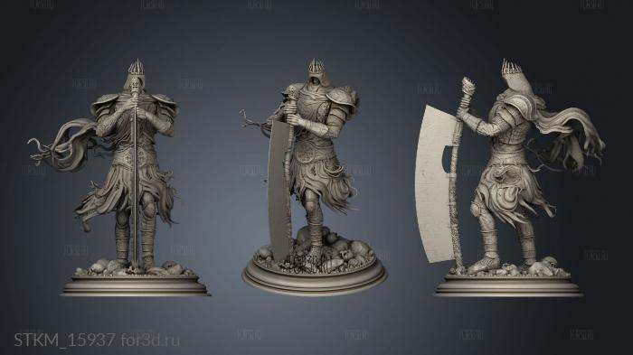 Yhorm the Giant Dark Souls stl model for CNC