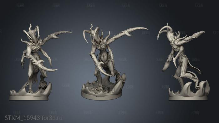 The Dormant God Deceit Fiend stl model for CNC