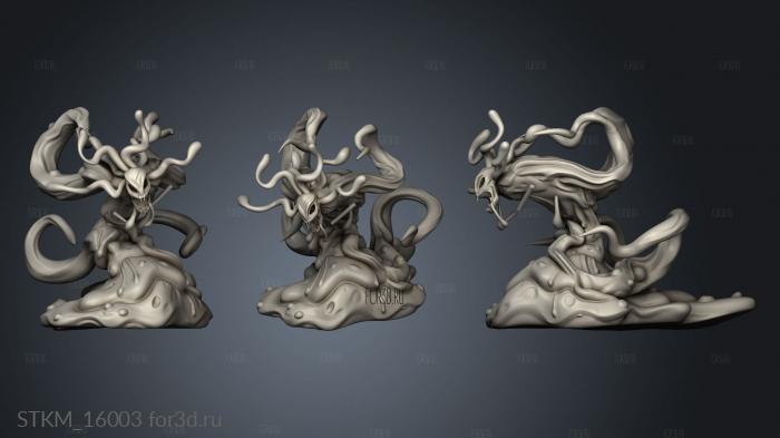 Sons Midnight Form Spawn Attacking stl model for CNC