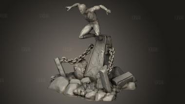 Человек-паук 3d stl модель для ЧПУ