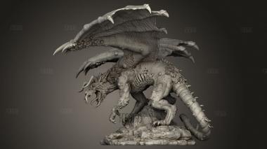 Шелковый Красный Дракон 3d stl модель для ЧПУ