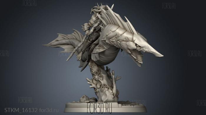 Sunken Kingdom Swordeel Riders Rider stl model for CNC