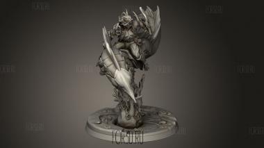 Затонувшее Королевство Всадники На Мечах Всадник 3d stl модель для ЧПУ