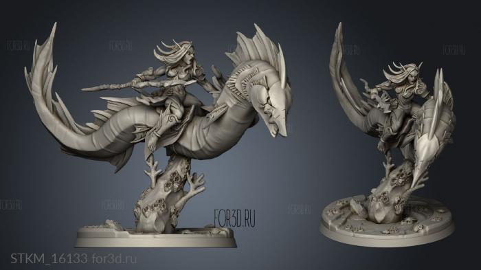 Sunken Kingdom Swordeel Riders Rider stl model for CNC