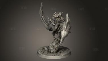 Затонувшее Королевство Всадники На Мечах Всадник 3d stl модель для ЧПУ