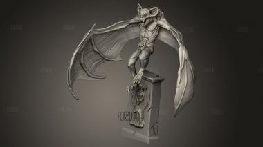 Вампиры Летучие мыши Камень Летучей мыши 3d stl модель для ЧПУ