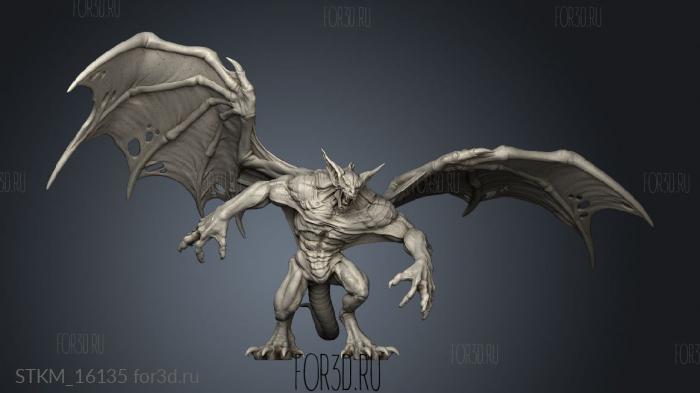 Viktor Vampire Monster stl model for CNC