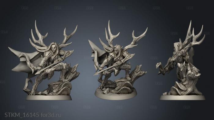 Sylvan Knights Feralia the Stag Feraila Arrow stl model for CNC