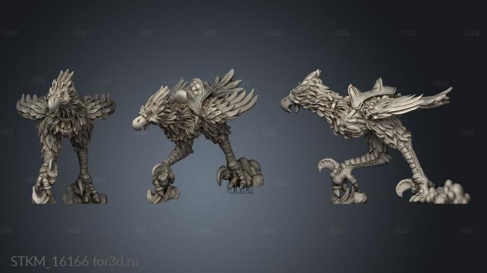 Talarian Light Cavalry Rokabo stl model for CNC