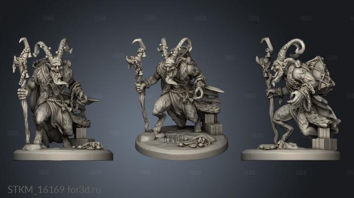 Tales Yaga moors Krampus stl model for CNC