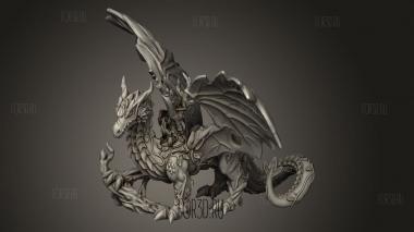 Персонажи лесных эльфов повелитель драконов 3d stl модель для ЧПУ