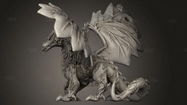 Персонажи лесных эльфов повелитель драконов 3d stl модель для ЧПУ