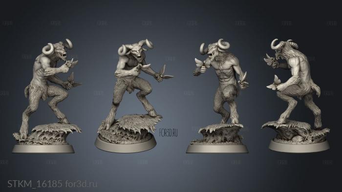 Tangleheart Forest Ever Hungry Faun stl model for CNC