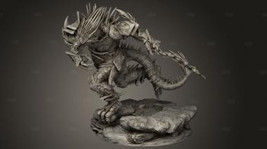 Теребрианский Дьявол 3d stl модель для ЧПУ