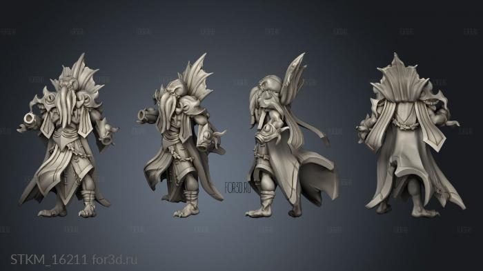 The Ancients Characters ancient stl model for CNC