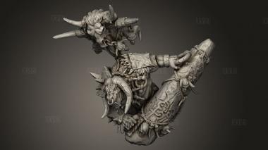 Астабриды таурастар 3d stl модель для ЧПУ