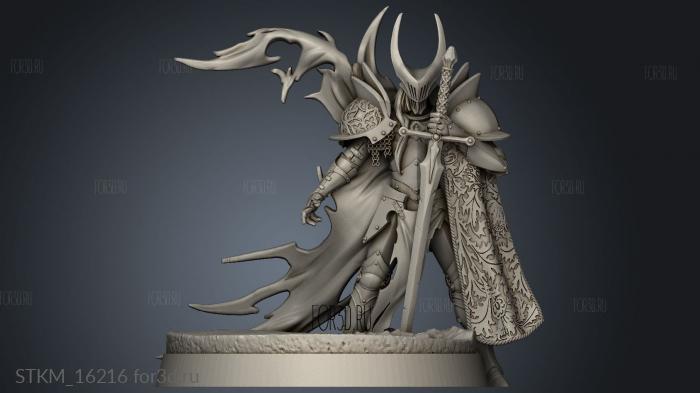 The Black Knight stl model for CNC