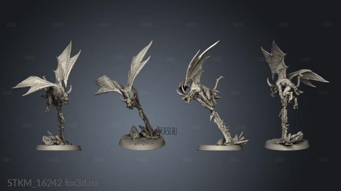 The Demon King Spawn Gorge Imps stl model for CNC