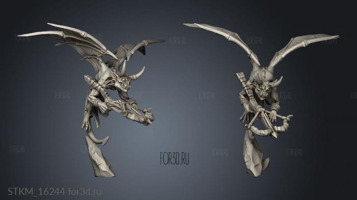 The Demon King Spawn Gorge Imps stl model for CNC