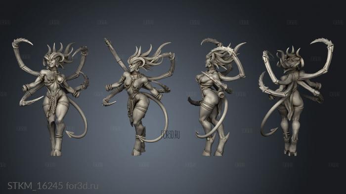 The Demon King Spawn Lilit Matriarch Lilith stl model for CNC