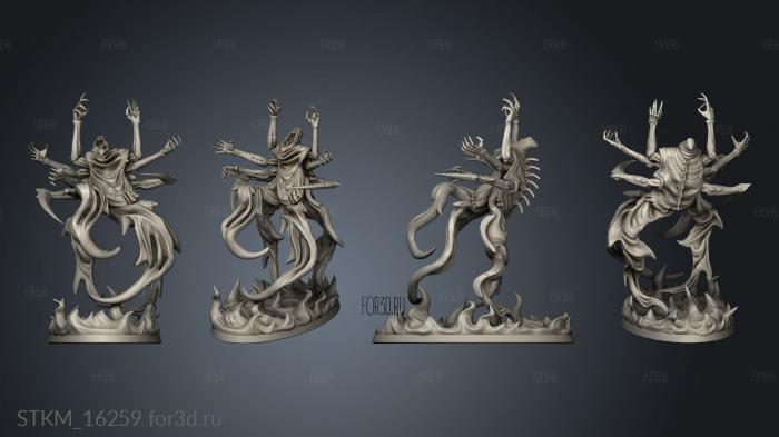 The Dormant God Fear Greater Fiend stl model for CNC