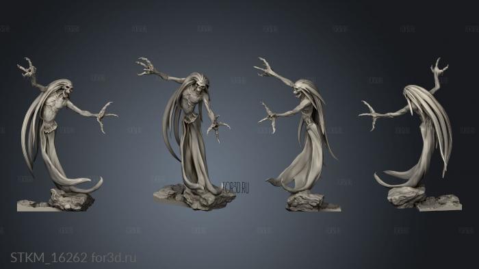 Wraith Kings Whispering Guard stl model for CNC