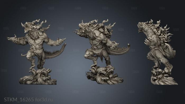 Storm Eye Trolls Stormtroll light Torso stl model for CNC