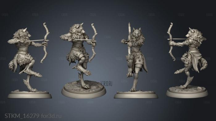 White Werewolf Tavern females female female stl model for CNC