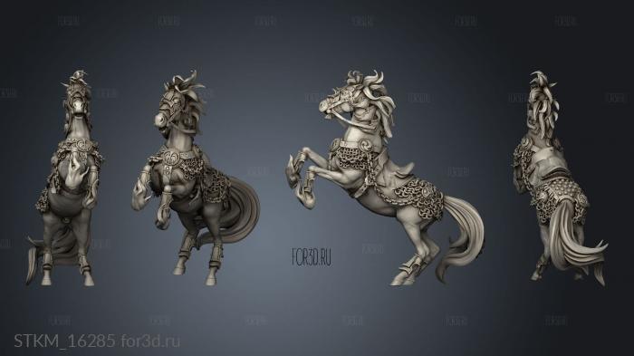 The Evernight Artagnan Horse stl model for CNC