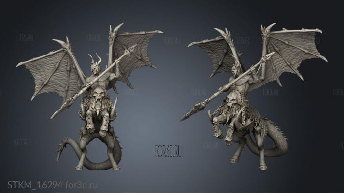 Tome Demons Decataursa stl model for CNC