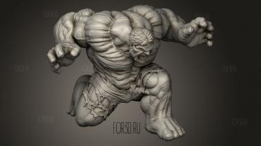 ДИОРАМА Халка С КЛЮЧОМ 3d stl модель для ЧПУ