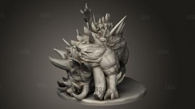 Тайскландс РАСТЯГИВАЕТ ГОЛЫ Кабана 3d stl модель для ЧПУ