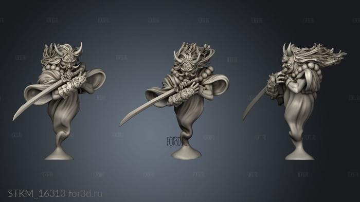 The Horde Terashima Geisha stl model for CNC