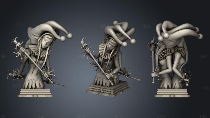 Alter Ego Class Chess Piece stl model for CNC
