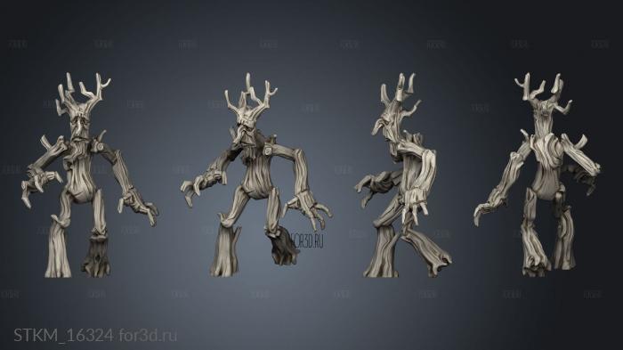 Oldhammer Treeman Hero stl model for CNC