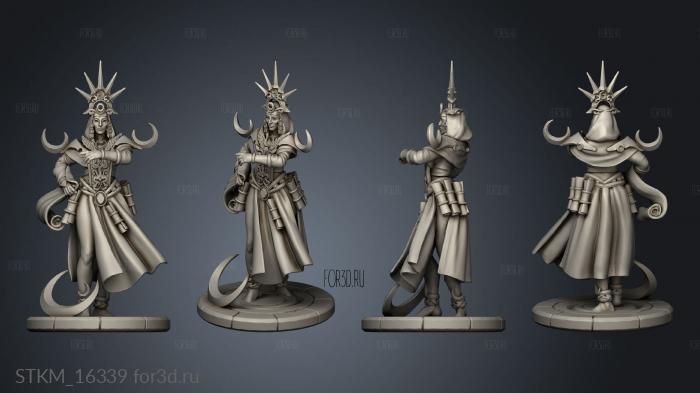 The Priestess priestess stl model for CNC