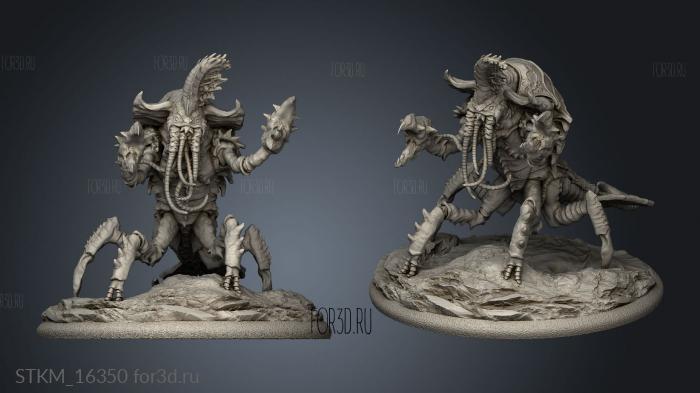 The Trench Abyssal Depths Chuul stl model for CNC