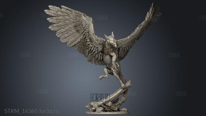 The Worthy Prey Griffin stl model for CNC