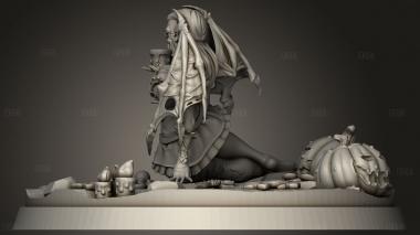Три Злых Жестоких Вампира 3d stl модель для ЧПУ
