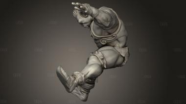 Череп Тигра IV Взорвался Зеленой Кровью 3d stl модель для ЧПУ