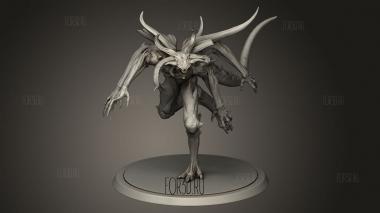 Мучитель бежит 3d stl модель для ЧПУ