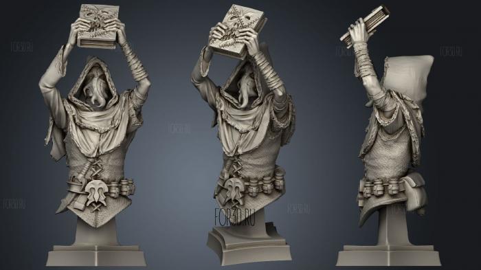 Ancient One Cultist stl model for CNC