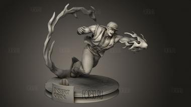 Смертельная ярость терри 3d stl модель для ЧПУ
